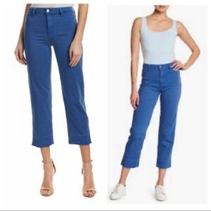 Joe’s Jeans High Rise Straight Crop Cabana Blue 25